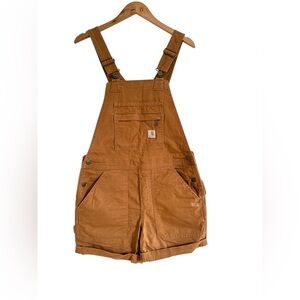 Carhartt Brown Short Overalls
